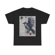 Load image into Gallery viewer, Mystical Hummingbird Art T-Shirt