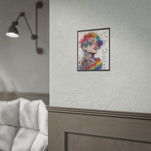 Load image into Gallery viewer, "Being Your Truth" Pride Wall Art | LGBTQ+ Courage Portrait Print