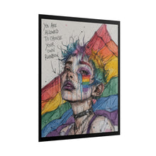 Load image into Gallery viewer, "Choose Your Own Rainbow" Pride Wall Art | Trans & Queer Identity Print
