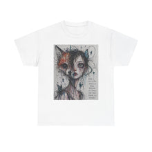 Load image into Gallery viewer, Dark Gothic Girl Art T-Shirt