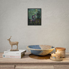 Load image into Gallery viewer, Embrace the Chaos Poster — Goth Cute Rolled Art Print