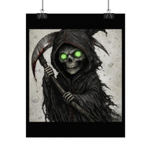 Load image into Gallery viewer, Grim Reaper Poster – Dark Horror Art Rolled Print