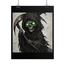 Load image into Gallery viewer, Grim Reaper Poster – Dark Horror Art Rolled Print