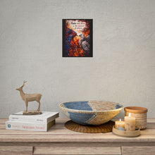 Load image into Gallery viewer, Hope Still Shines Phoenix & Eagle Rolled Poster – Inspirational Wall Art