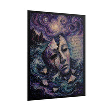 Load image into Gallery viewer, "The People You Trusted Hurt You The Deepest" Wall Art | Broken Mask Print