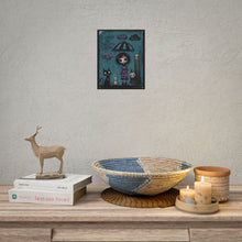 Load image into Gallery viewer, Embrace the Beautiful Strange Rolled Poster — Gothic Whimsical Rainy Day Fantasy Wall Art