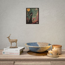 Load image into Gallery viewer, Rolled Poster — "Life is Short, Make It Beautiful and Chaotic" Cat Art Print