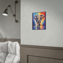 Load image into Gallery viewer, Vibrant African Elephant Poster - Colorful Safari Animal Wall Decor