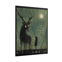 Load image into Gallery viewer, Dark Fairy Tale Poster — "I Fell in Love with the Part of You" Rolled Art Print