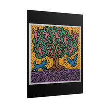 Load image into Gallery viewer, Keith Haring Tree of Life Rolled Poster — 'Be Kind to Your Mind' Art Print