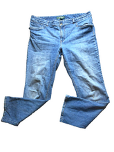 Load image into Gallery viewer, Lauren Ralph Lauren Jeans Womens 16 (39x29) Blue Denim Stretch Flap Pockets LRL