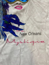 Load image into Gallery viewer, VTG New Orleans Mystique Shirt Womens Extra Large Mardi Gras Mask Single Stitch
