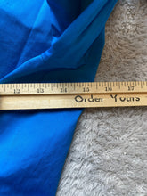 Load image into Gallery viewer, ZARA Dress Womens Extra Small Teal Blue Button Down Collared Shirt Stretch NWT