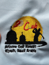 Load image into Gallery viewer, Greg Norman Shirt Adult 2XL XXL Light Blue Riyadh Saudi Arabia Golf Play Dry Men