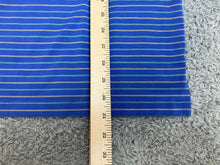 Load image into Gallery viewer, Donald Ross Shirt Adult Extra Large Blue Striped Preppy Casual Golf Polo Mens