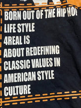 Load image into Gallery viewer, All City Football Shirt Adult Large Black 4 Real Classic Streetwear Skater Mens