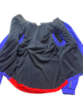 Load image into Gallery viewer, VTG Greg Lemond Jacket Adult Small Red Blue Covert to Vest Fleece Outdoor Mens