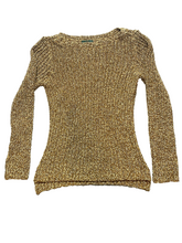 Load image into Gallery viewer, Lauren Ralph Lauren Sweater Womens Medium Tan Brown Outerwear Pullover Ladies