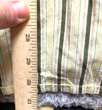 Load image into Gallery viewer, Southpole Shirt Adult 4XL Green Y2K Striped Button Up Signature Series Mens