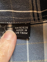 Load image into Gallery viewer, Vintage Southpole Shirt Adult Extra Large Blue Button Up Plaid Y2K Casual Mens