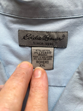 Load image into Gallery viewer, Eddie Bauer Shirt Womens 2XL XXL Button Up Collared Blouse Spandex Casual Ladies