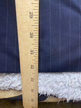 Load image into Gallery viewer, Ralph Lauren Suit Coat Adult 42L Navy Blue Pinstripe Blazer Sport Pure Wool Mens