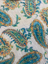 Load image into Gallery viewer, Chicos Shirt Womens 3 AOP Paisley Blouse Flowy Peacock Plus Ladies