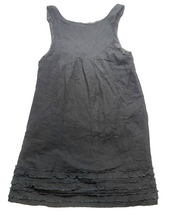Load image into Gallery viewer, Maeve Anthropologie Dress Womens 8 Black Lined Shift Linen Tank with Pocket Lady