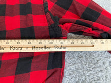 Load image into Gallery viewer, Ralph Lauren Shirt Adult Medium Red Black Buffalo Plaid Button Up Flannel Mens
