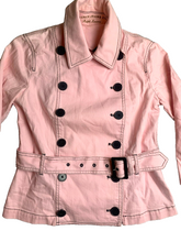 Load image into Gallery viewer, Lauren Ralph Lauren Jacket Womens Small Pink Double Breasted Peacoat Ladies