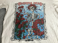 Load image into Gallery viewer, Grateful Dead Shirt Adult Small White Bertha Skull Roses Grunge Rock Band Mens