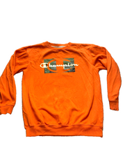 Load image into Gallery viewer, Champion Sweatshirt Adult Extra Large Tall XLT Big Logo Hoodie Athleticwear Mens