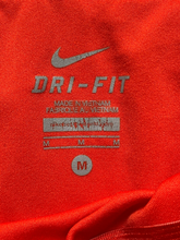 Load image into Gallery viewer, Nike Shorts Womens Medium Orange Dri Fit Lined Running Athletic Drawstring Lady