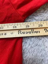 Load image into Gallery viewer, Air Jordan Shirt Womens Large Red Jumpman Big Logo MJ Basketball Sporty Ladies