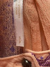 Load image into Gallery viewer, Free People Dress Womens Small Peach Swing Tunic Hippie Peasant Lagenlook Rayon