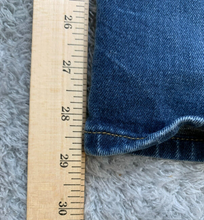 Load image into Gallery viewer, Lucky Brand Jeans Adult 36x30 Blue Flat Front Straight Leg Whiskered Denim Mens