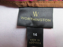Load image into Gallery viewer, Worthington Skirt Womens 14 (34 Waist) Vibrant Abstract Neoprene Spandex NWT