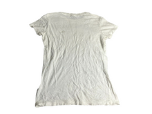 Load image into Gallery viewer, Ninjasaurus Shirt Womens Small White Ninja Dinosaur Classic Kidcore Ladies