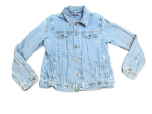 Load image into Gallery viewer, Wrangler Jacket Womens Large Button Front Collared Pockets Denim Jean Ladies