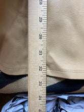 Load image into Gallery viewer, City Studio Dress Womens 15/16 Tan Ribbed Knit A-Line Spandex Buttons NWT