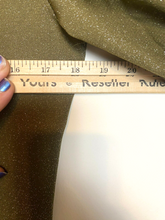 Load image into Gallery viewer, Savage X Fenty Jump Suit Womens Small Olive Green Silver Sparkles Hooded Nylon