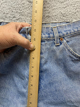 Load image into Gallery viewer, VTG Levi's 10 950 Jeans Womens 11 (30x23) Blue Denim Tapered Leg Orange Tab 90s