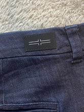 Load image into Gallery viewer, Liverpool Shorts Womens 24W (27x5.5) Midnight Blue Denim The Trouser Cuffed Plus