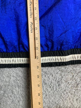 Load image into Gallery viewer, Vintage EVR Jacket Adult Medium White Yellow Blue Windbreaker Zip Up Nylon Mens