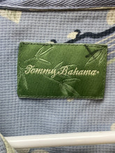 Load image into Gallery viewer, Tommy Bahama Shirt Adult Large AOP Guitar Flower Camp Hawaiian Aloha Silk Mens