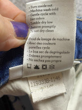 Load image into Gallery viewer, Paige Jeans Womens 33x25 Blue Denim Jimmy Jimmy Skinny Distressed Cuffed Ladies