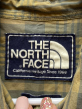 Load image into Gallery viewer, The North Face Shirt Adult Medium Khaki Button Up Pocket California Heritage Men