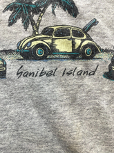 Load image into Gallery viewer, Sanibel Island Shirt Adult Large Gray Vacation Surf Surfboarding Surfer 90s Mens