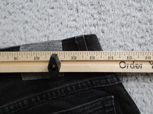 Load image into Gallery viewer, Lee Jeans Adult 27x29.5 Flat Front Tapered Leg Dark Wash Denim 5 Pocket Mens