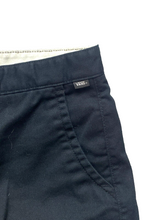 Load image into Gallery viewer, Vans Shorts Adult 29x8.5 Black Flat Front Off The Wall Casual Chino Mens